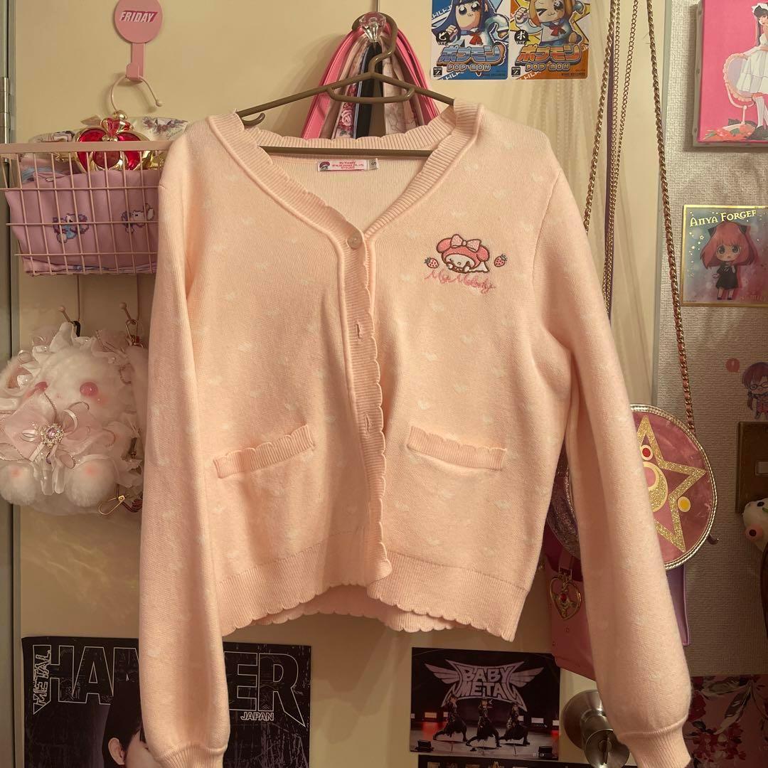 My Melody カーディガン ピンク