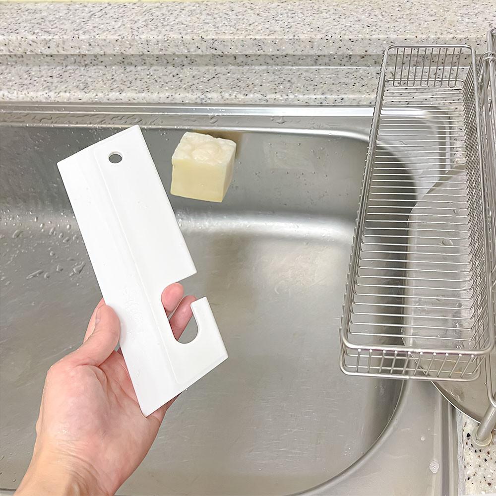 핸드 롱 스퀴지 물기제거 직사각형 주방 욕실 깔끔한 디자인