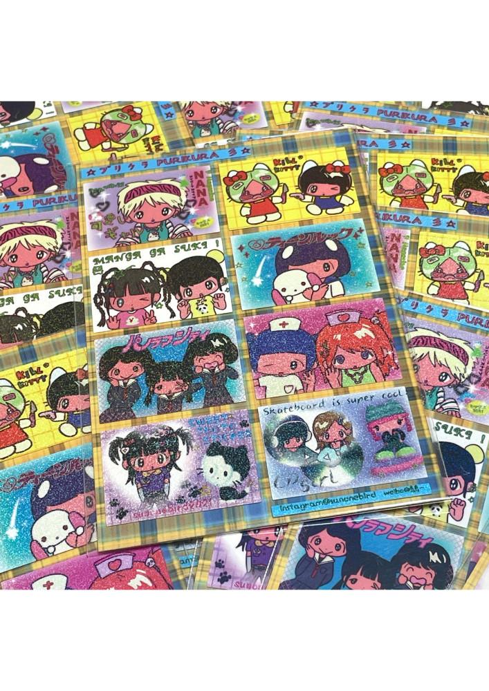 [ Sunonebird ] PURIKURA sticker