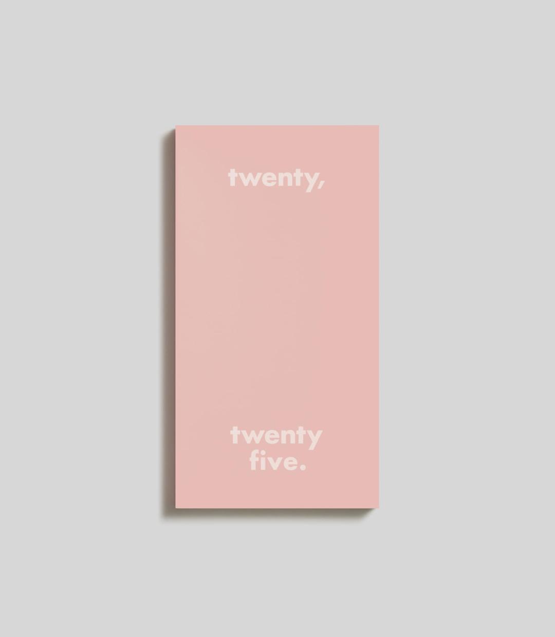 [11월 초 이후 순차발송] [Diary] twenty,twenty five_2025_mini_peach soda