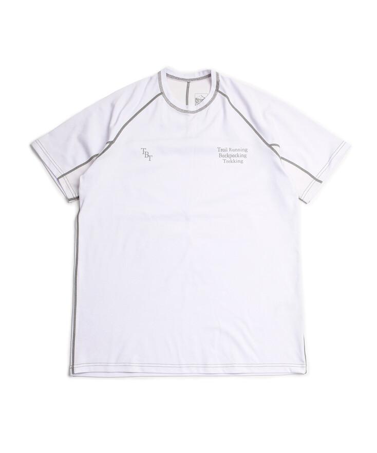 Track Short Sleeve -White-