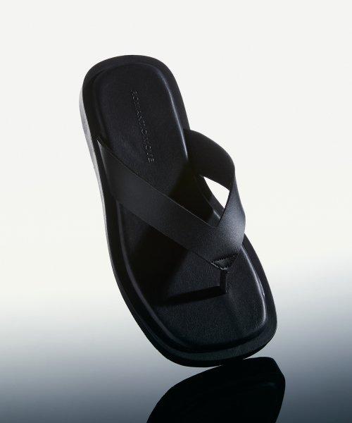 백우드 플리플랍 R23S004 (블랙)