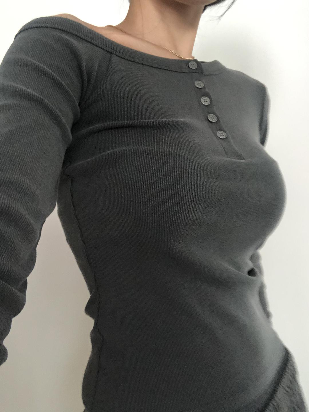 Pigment One-Shoulder T (3color)