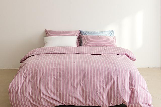 고밀도 먼지없는 스트라이프 이불커버 2size 3colors
