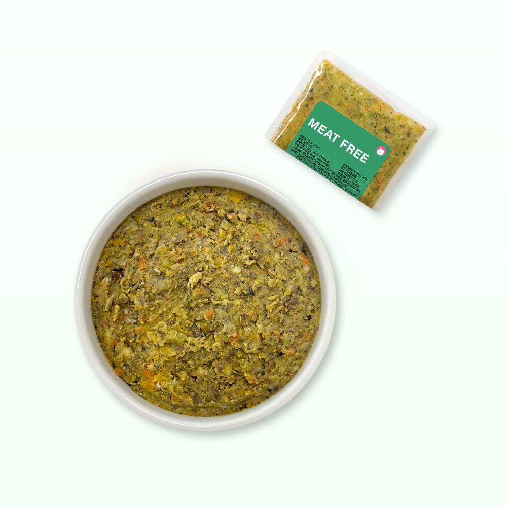 강아지 화식 저단저지 미트프리 50g 10팩 비건 신장 췌장 간 심장