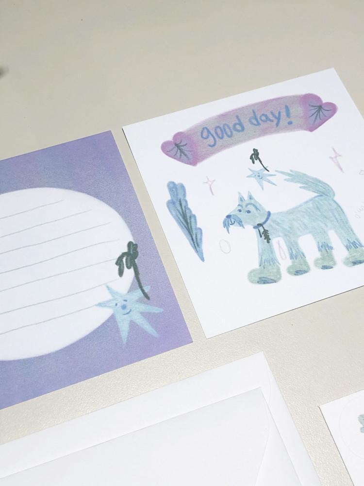 새로 돋아나는 힘 편지지