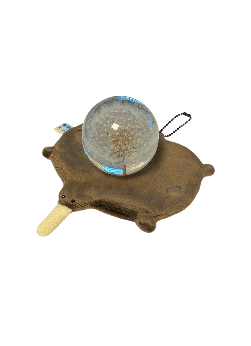 키위새 코스터 인형키링