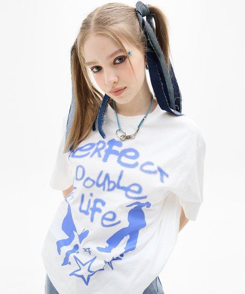 DN BOARD TEE(WHITE)