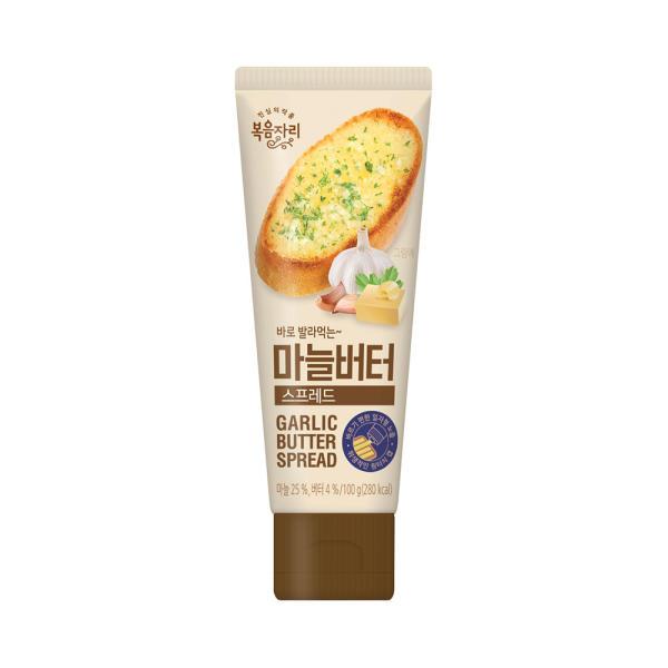 복음자리 튜브잼 발라먹는 마늘버터 스프레드 100g 마늘빵