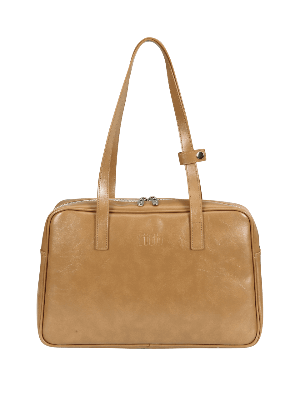 [Renewal] Trapezoid Shoulder Bag (camel)