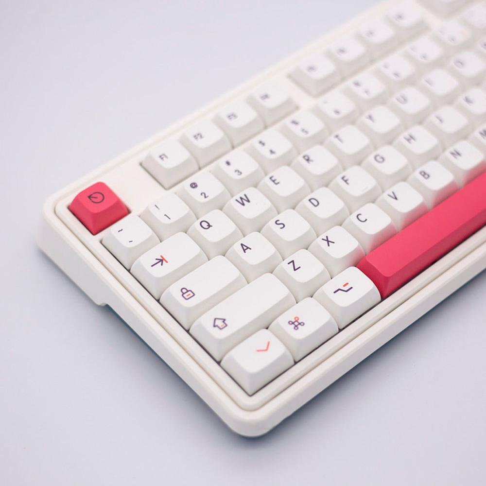 mac 전용 애플 command  XDA PBT 키캡 126 키 한성 한무무 필코 레오폴드