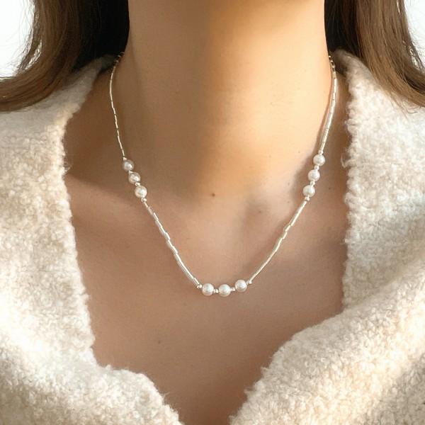 보헤미안 진주 헤이시 목걸이 ℬ𝑒𝓈𝓉