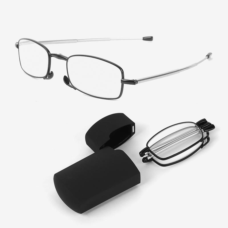 휴대용 3단 접이식 돋보기 안경테
