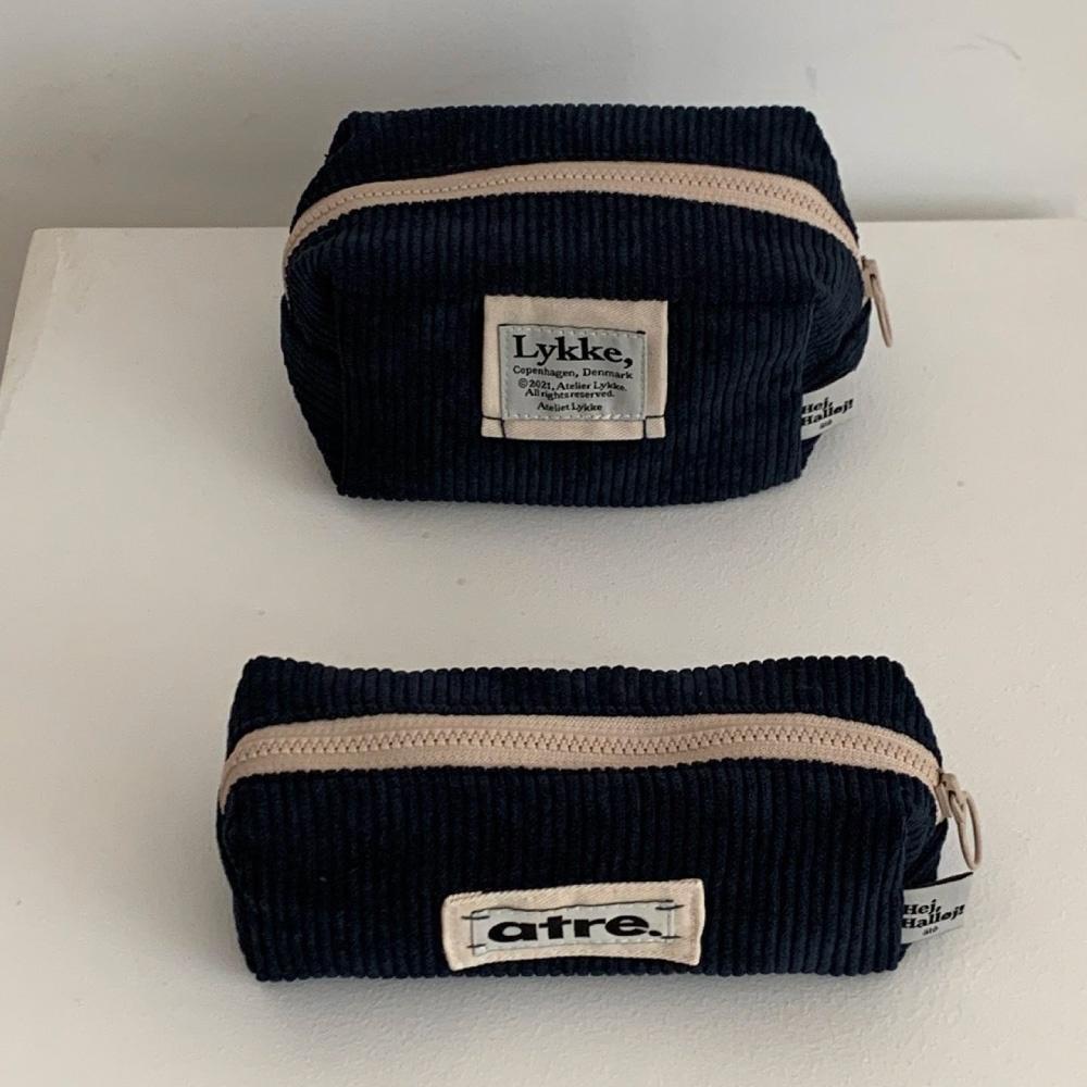 Lykke Bread Pouch_corduroy navy
