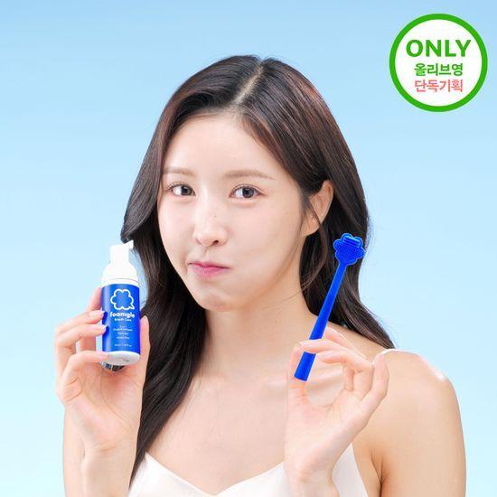 폼글 거품 가글 슈퍼민트&혀클리너 기획세트[치카텅 세트]