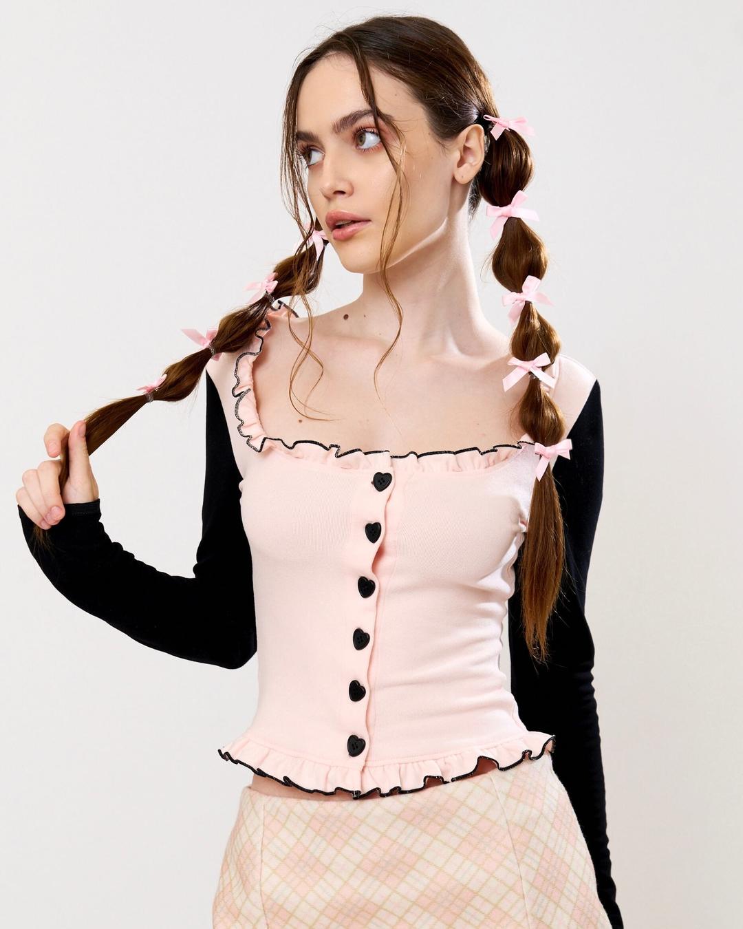 Dark Paradise Long Sleeve Top - XXS