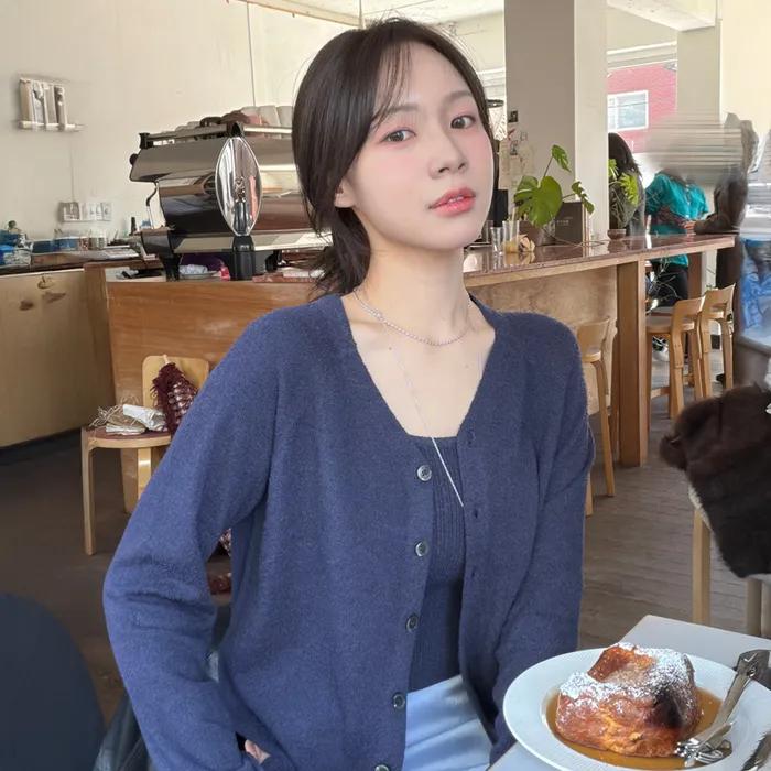 [꼬민지 PICK] [29CM 단독] YURI CARDIGAN SET_NAVY