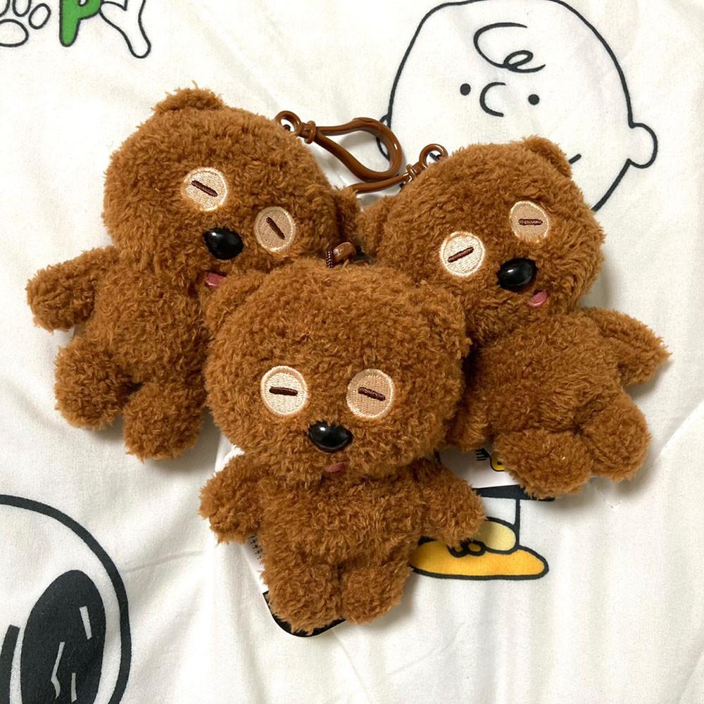 미니언즈 팀 애착 곰인형 가방고리