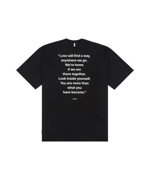 LOVE T-SHIRT - BLACK