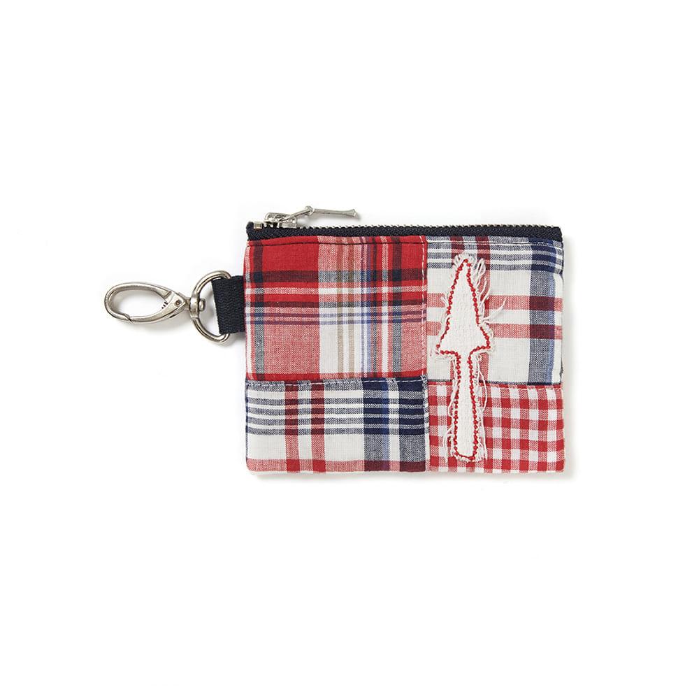 Mushroom Patchwork Card Wallet