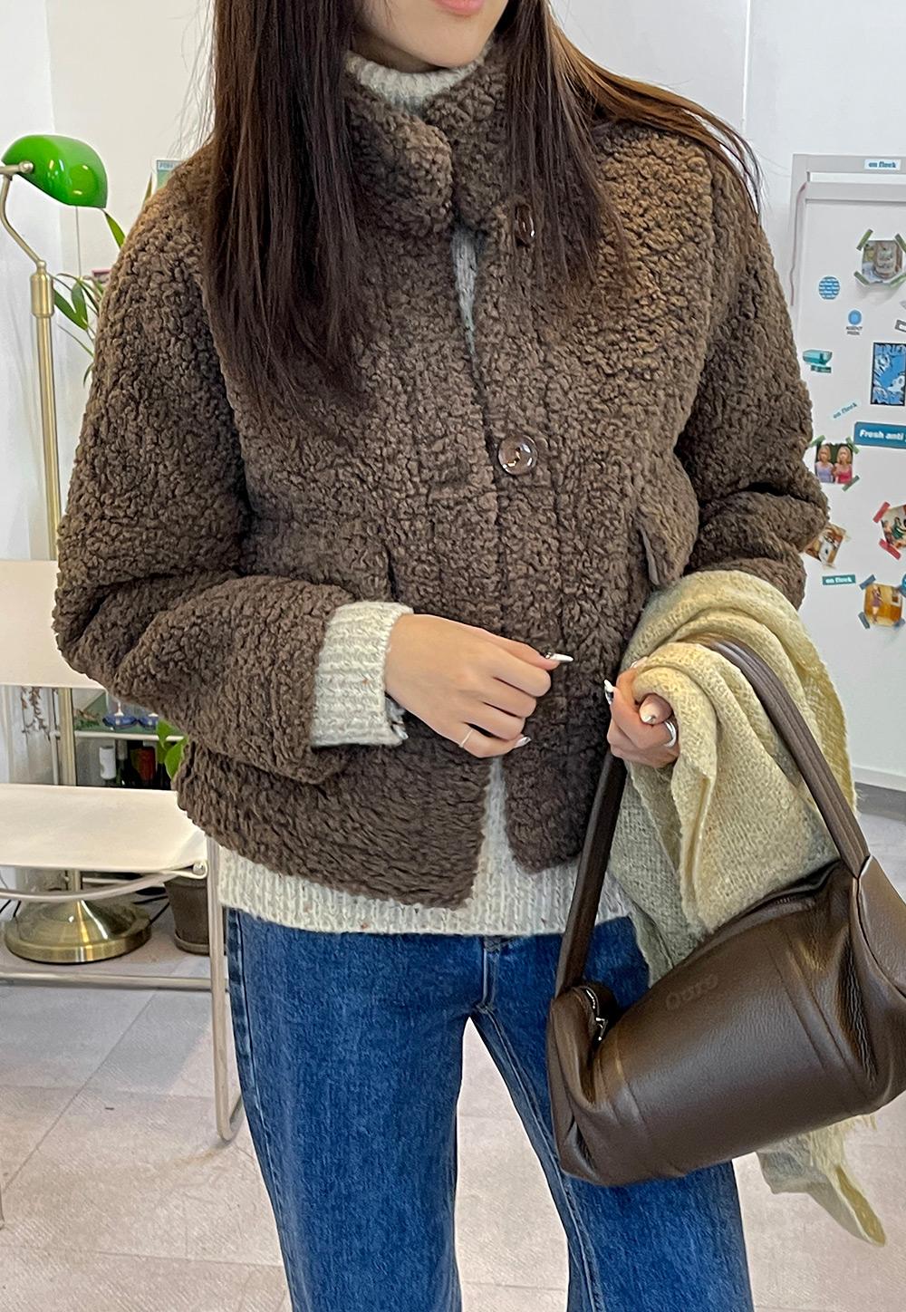 로티 뽀글이 자켓 LJC314WJP