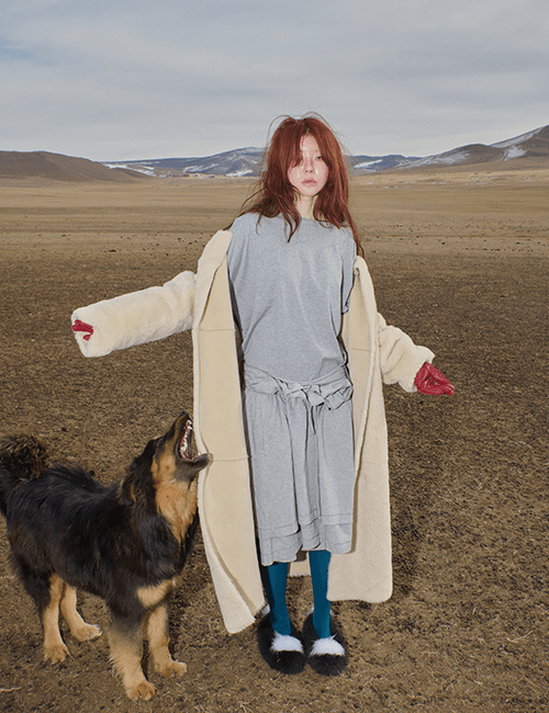 fold over tie midi skirt