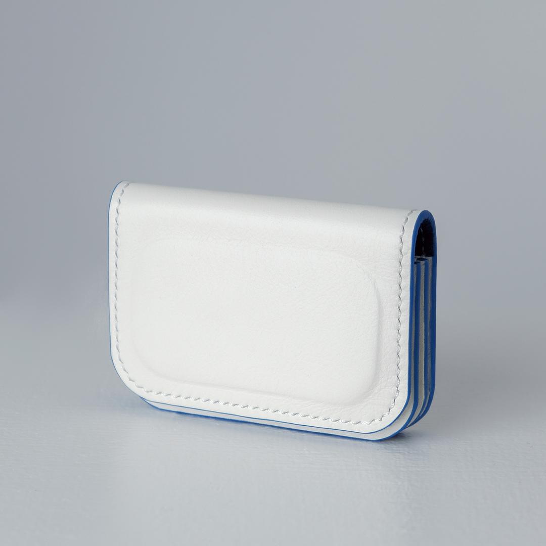 MOMO WALLET WHITE/BLUE