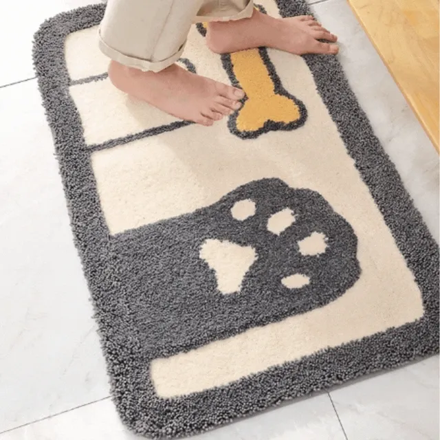 [🐱야옹멍엉🐶 발매트] 강아지 고양이 방수 욕실 주방 화장실 현관 러그 발코니 나혼산 선물 원룸 인테리어