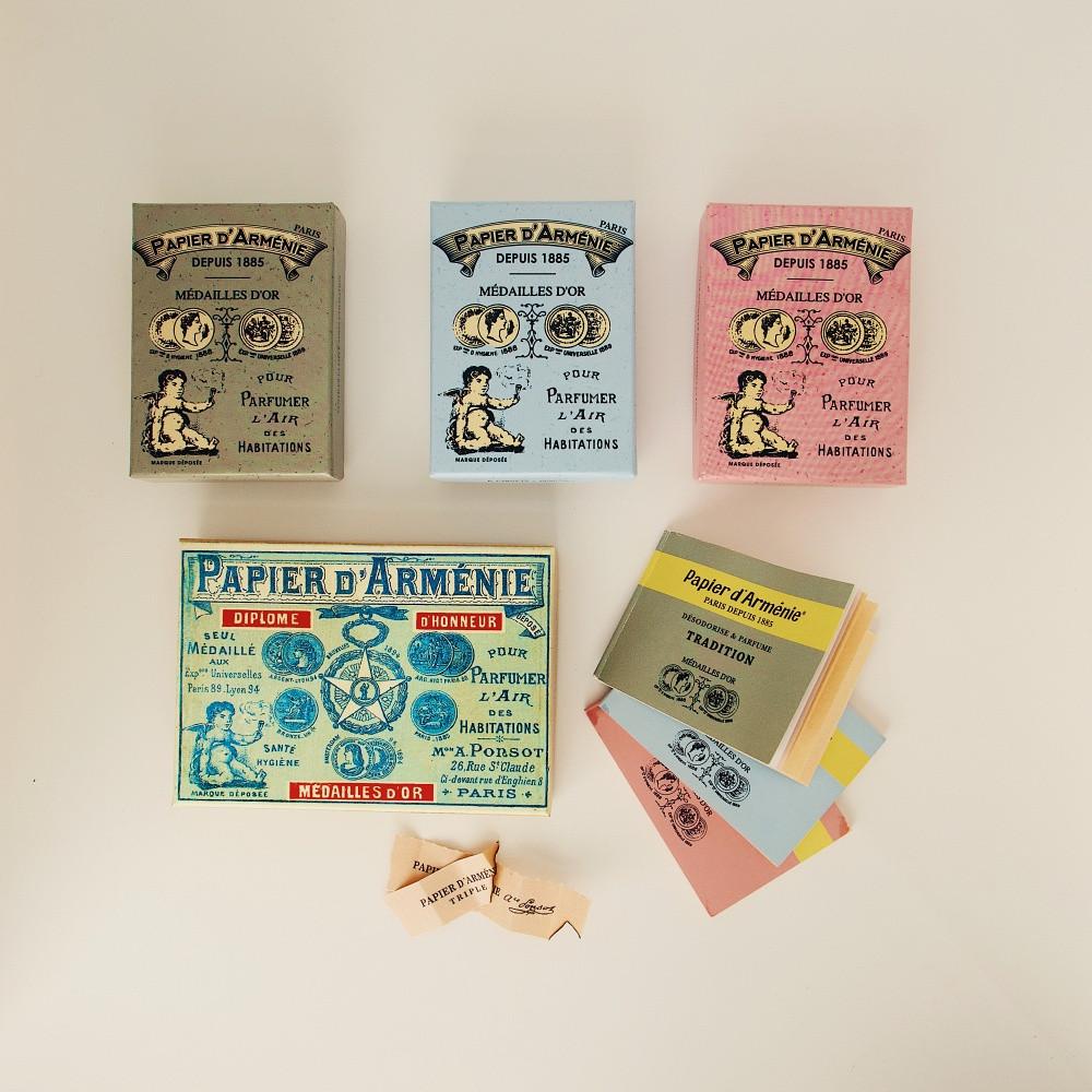 프렌치 방향제 종이 인센스 파피에르 다르메니 papier d'armenie
