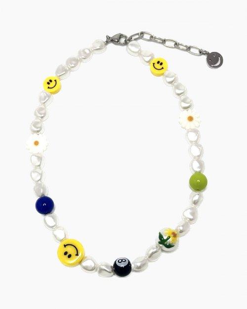 Multi pearl biz necklace no.2