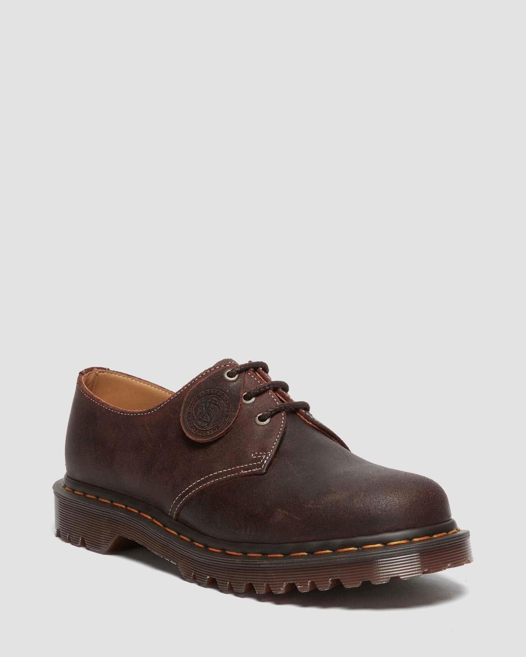 1461 Wax Commander Leather Oxford Shoes in  | Dr. Martens