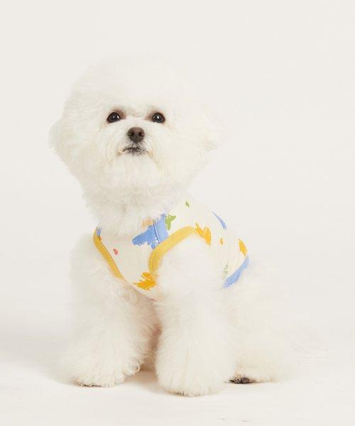 공룡 민소매 나시티