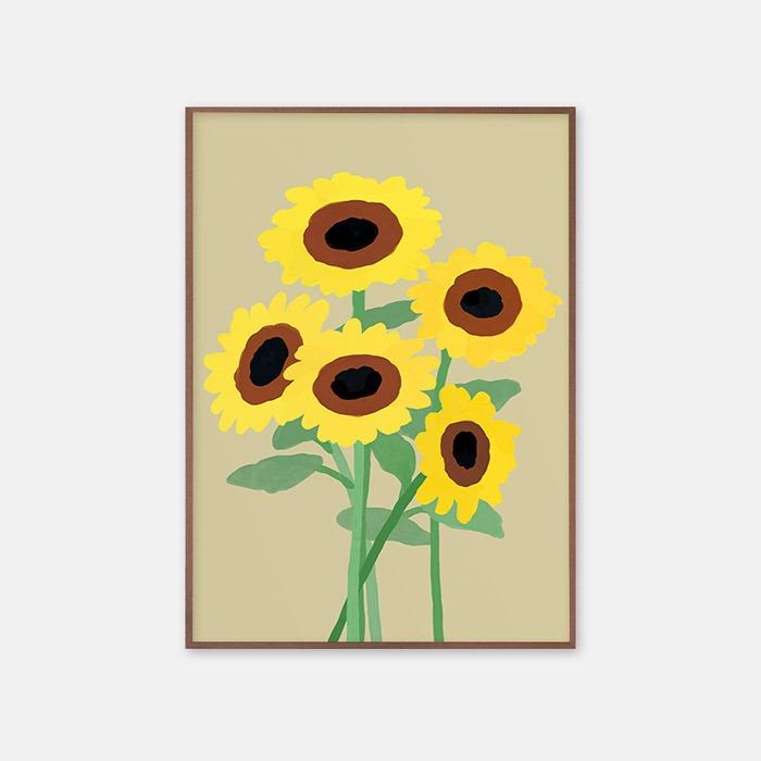 해바라기 포스터