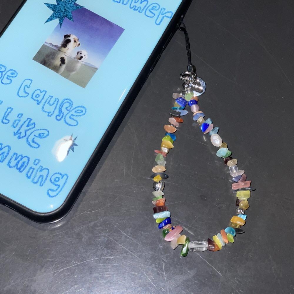 MINI CATS EYE MIXED 폰 스트랩 키링