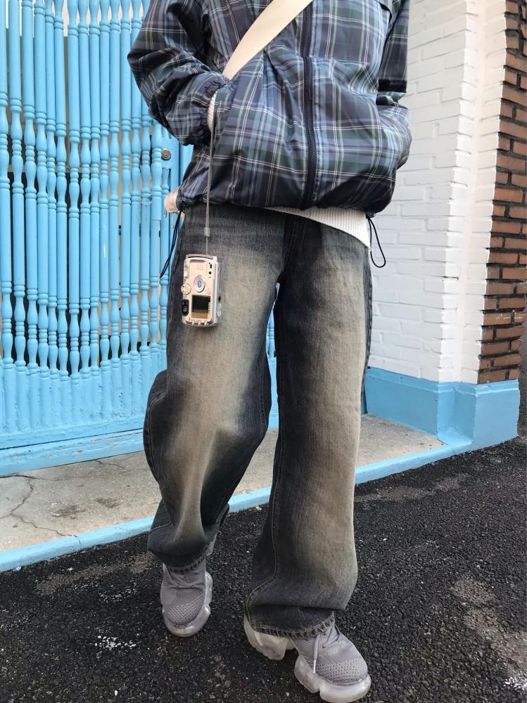 [히피디피] brush washed denim pt