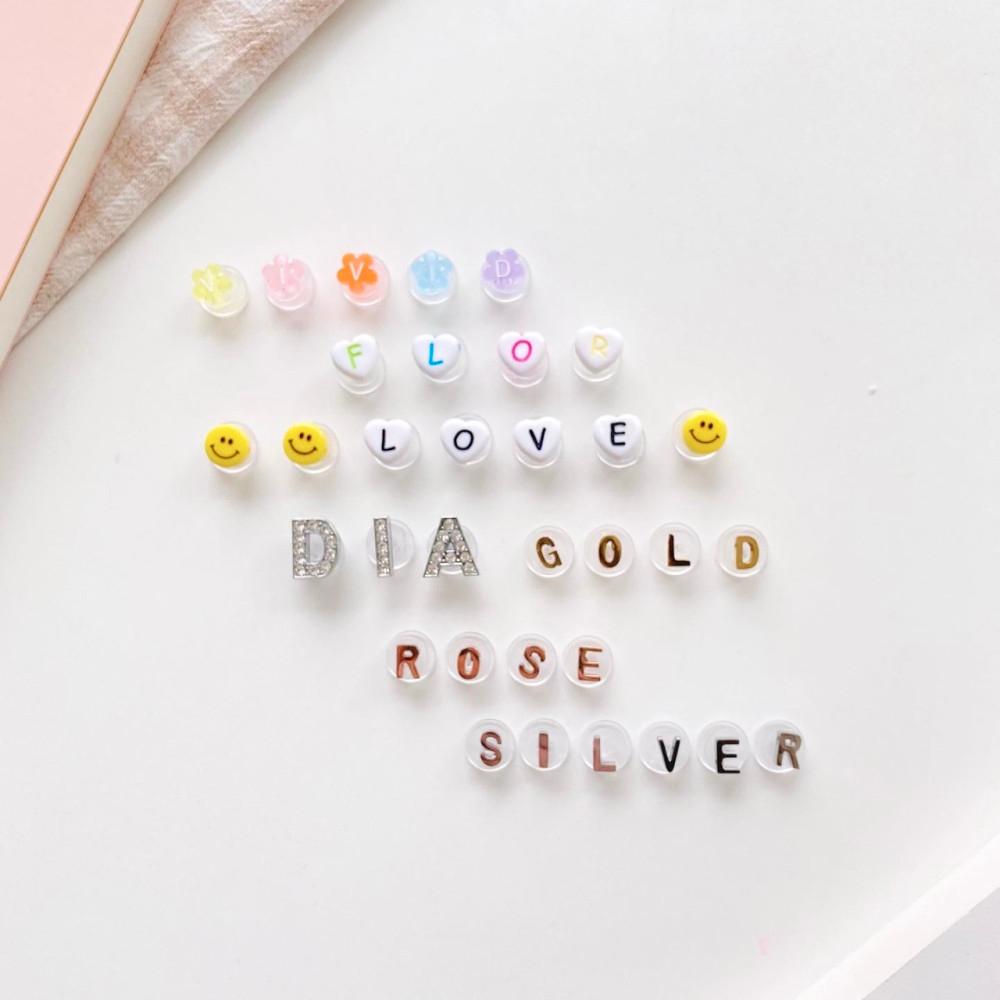 이름 지비츠 이니셜 네임 자비츠 만들기 액세서리 파츠 꾸미기