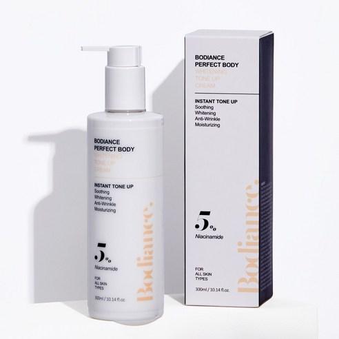 바디언스 바디 미백 톤업 크림 300ml 겨드랑이 팔꿈치 엉덩이 사타구니 착색 색소침착, 300ml, 1개
