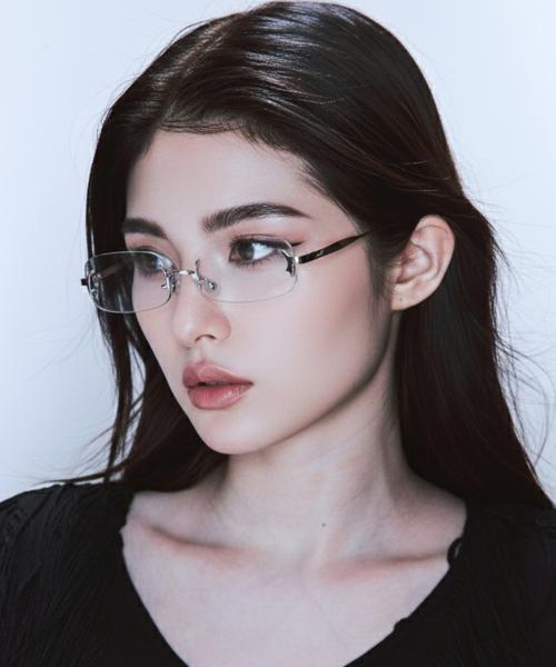 RC VEVE 무테 안경 SILVER