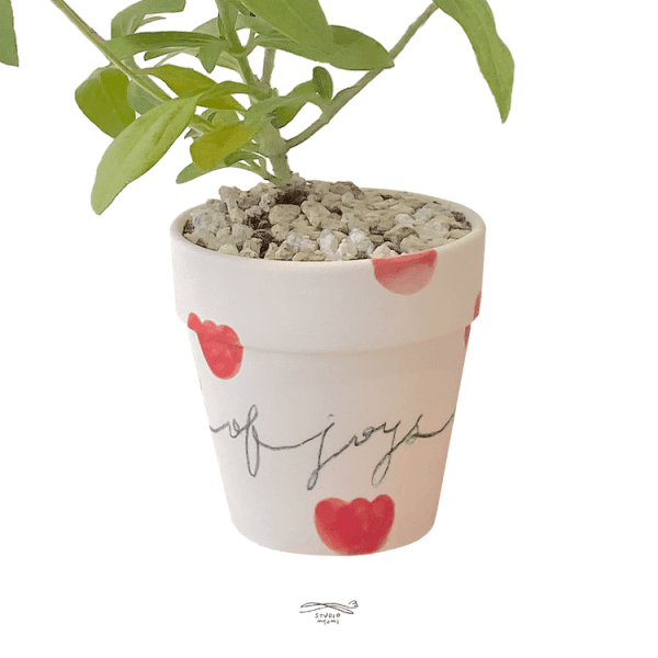 full of joys of spring pot