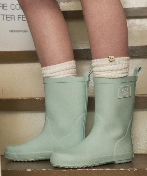 BSM RAIN BOOTS MID - PASTEL MINT