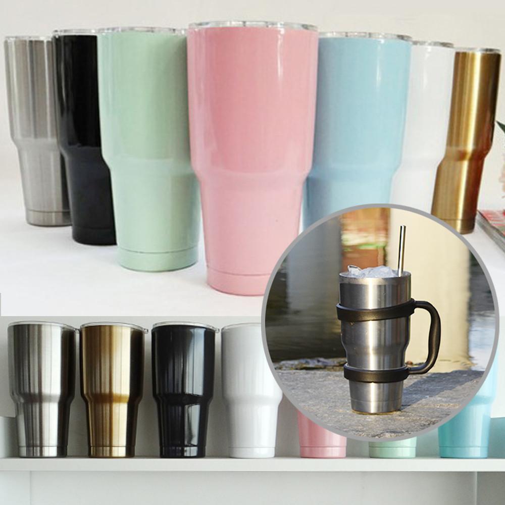 대용량 텀블러 1L 대형 스텐 빨대 손잡이 벤티 텀블러 콜드컵 리유저블컵