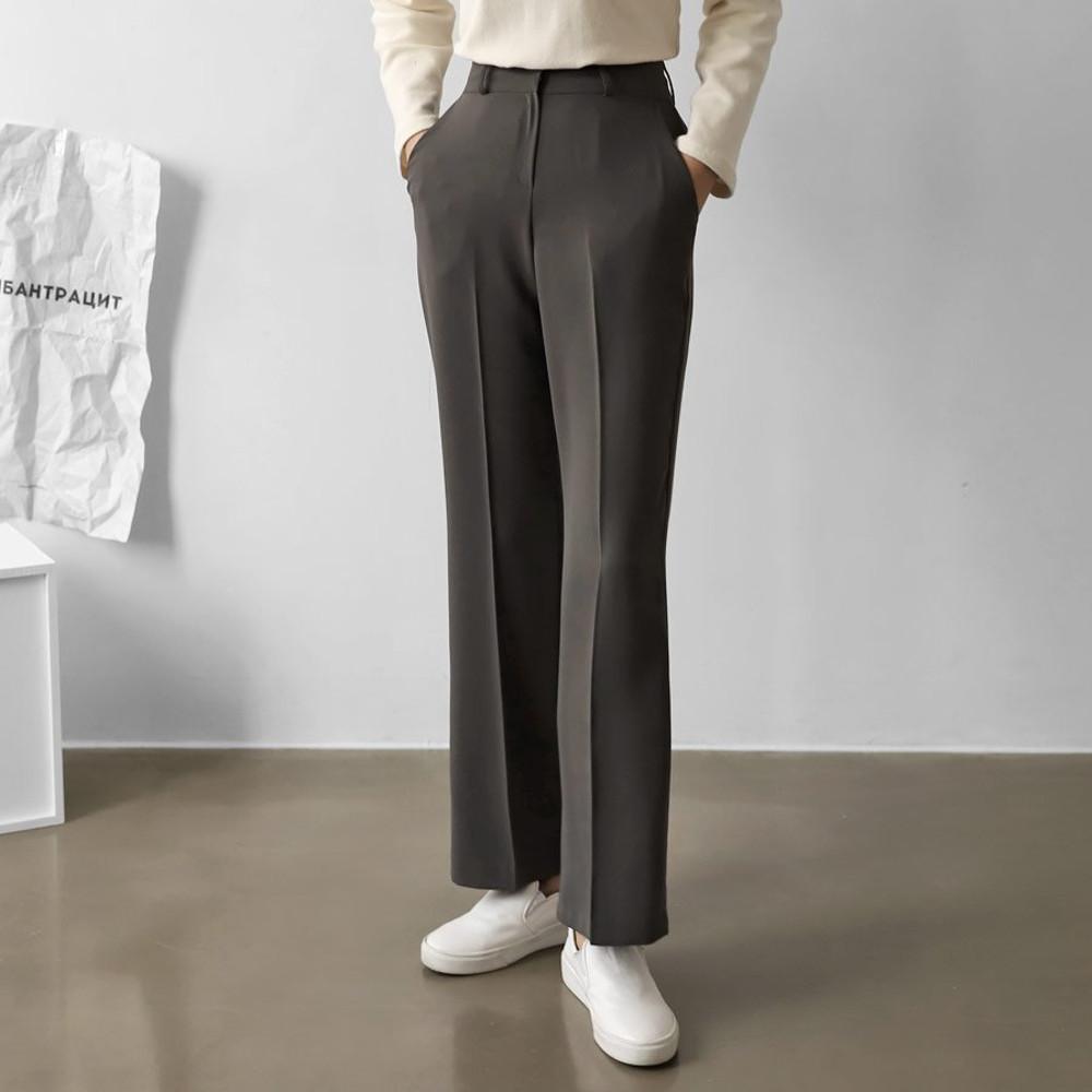 트와일 슬랙스 (4colors) 봄여름 찰랑버전 내추럴 세미부츠컷 비키슬랙스 vicky