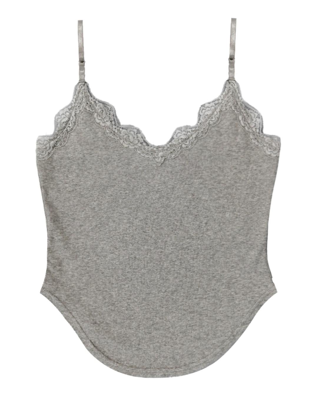 CS TOP LACE BRA TOP-005 (GRAY)