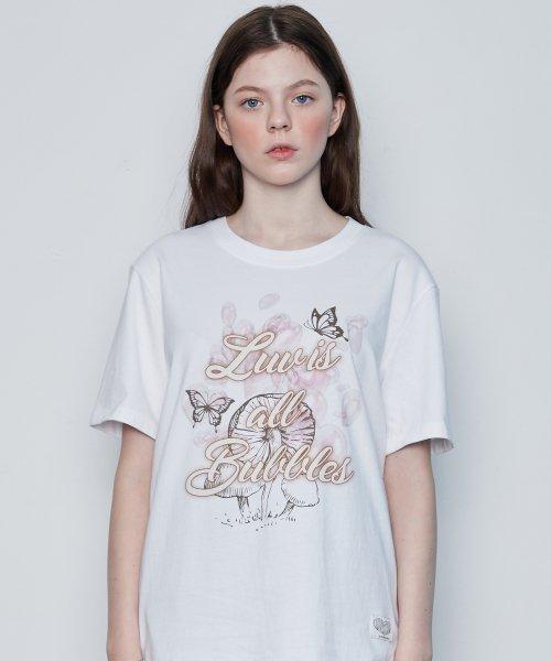 IN BUBBLE TEE(WHITE)
