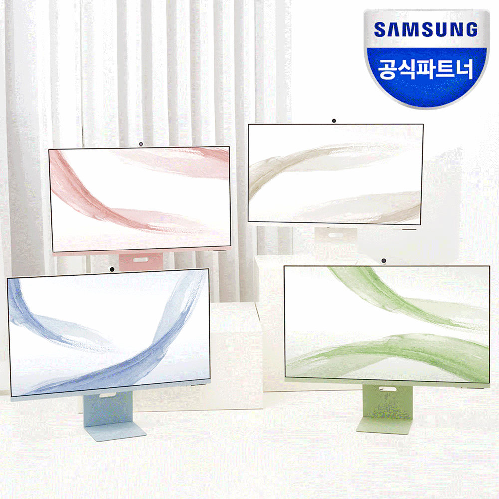 스마트 모니터 M8 S32BM801 80cm 그린 블루 UHD 4K 넷플릭스