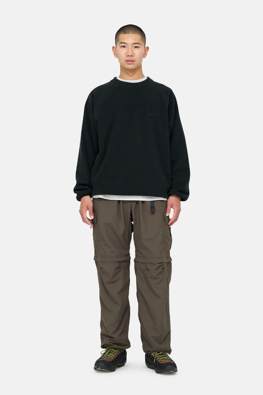 그라미치 컨버터블 마이크로 립스탑 팬츠 딥 브라운