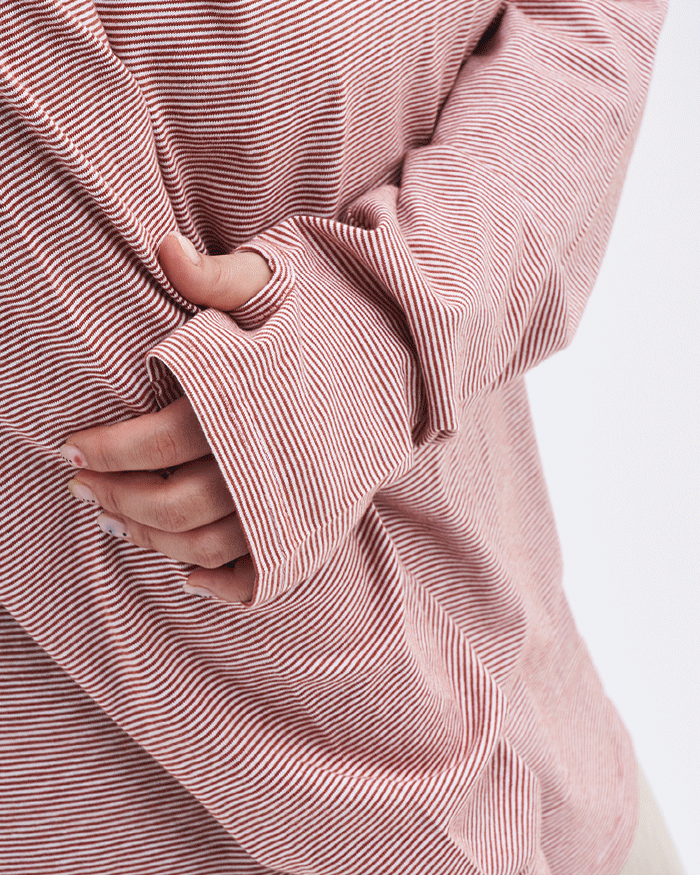 페스토 카루 스트라이프 핸드 워머 T