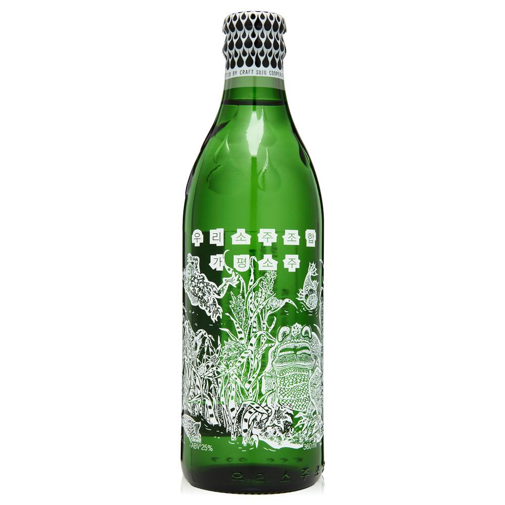 우리소주조합 가평소주 두꺼비소주 25도 360ml