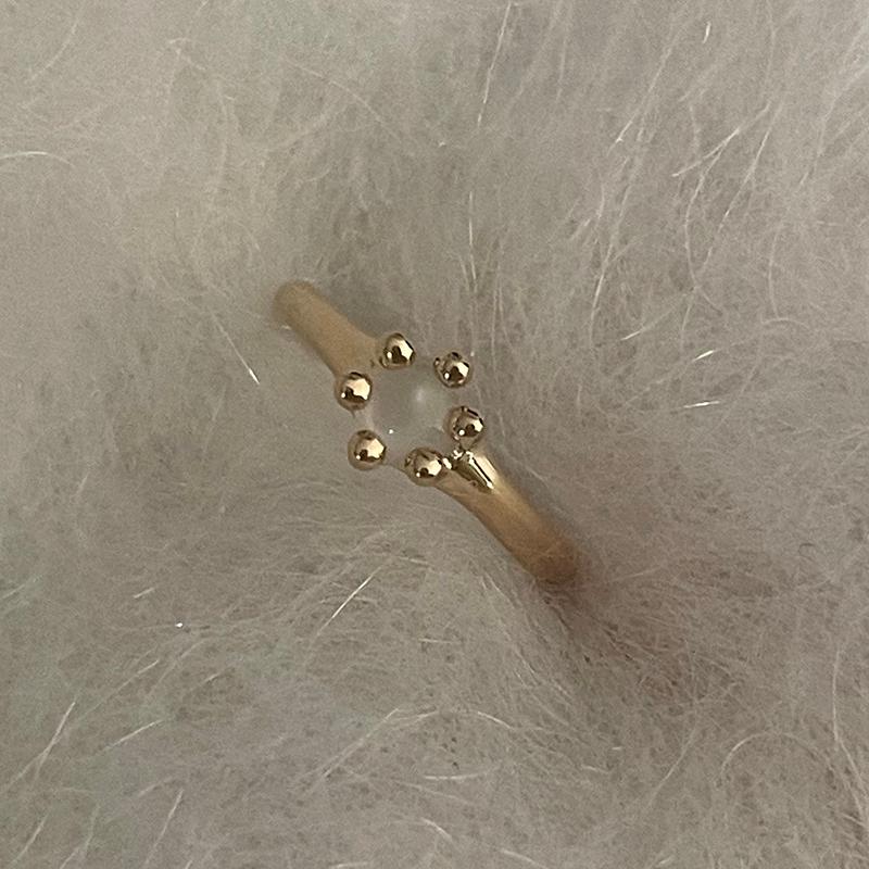 하이메 mini mushroom ring(gemstone)