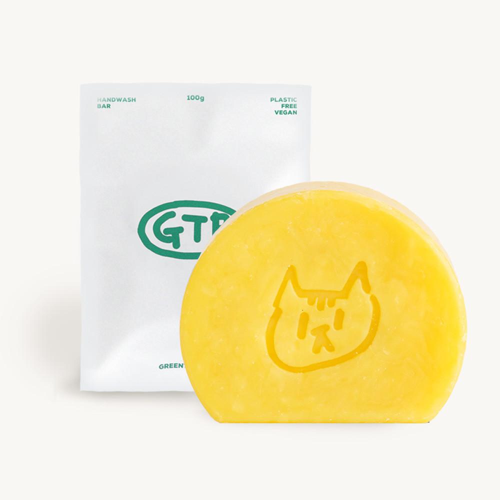 그린태비 핸드워시바 비건 손세정 비누 100g (씨솔트 세정비누)